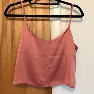 Reformation Silk Tank Top